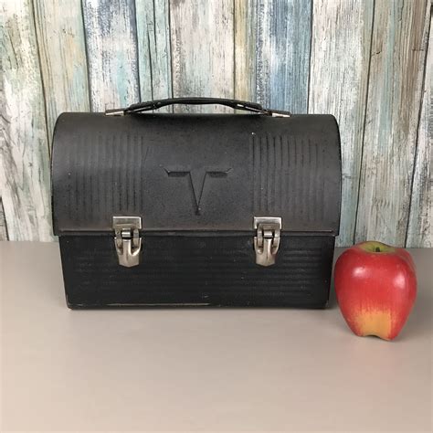 Vintage Metal My Lunch Apple Lunch Box 